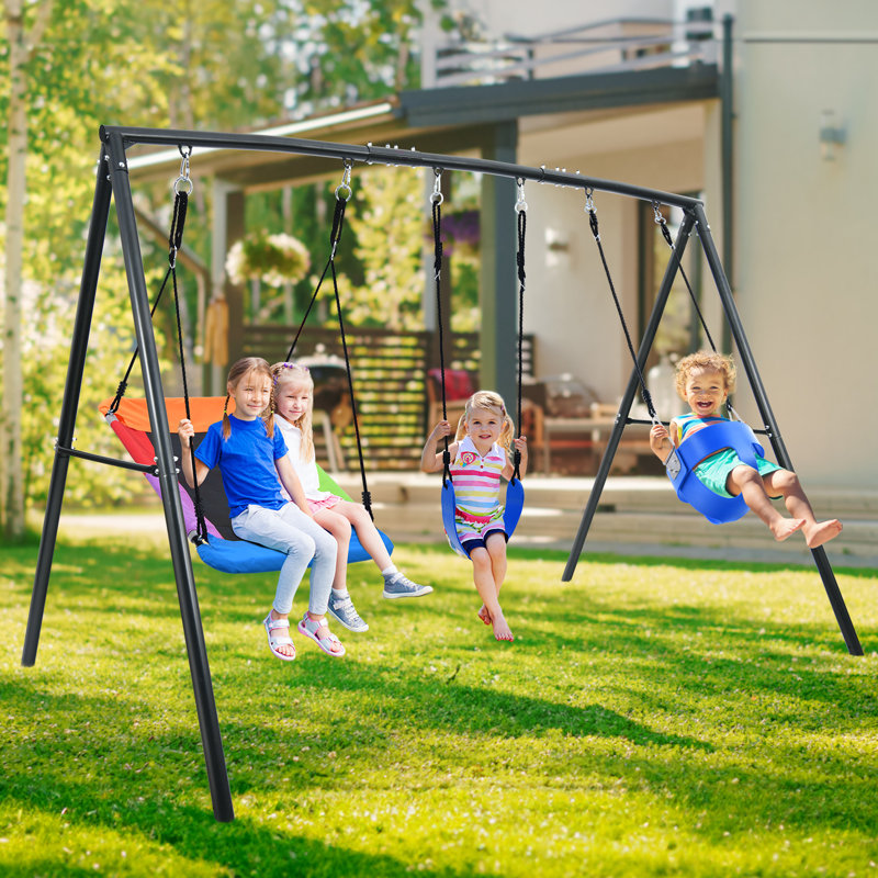 Backyard swings for kids on sale